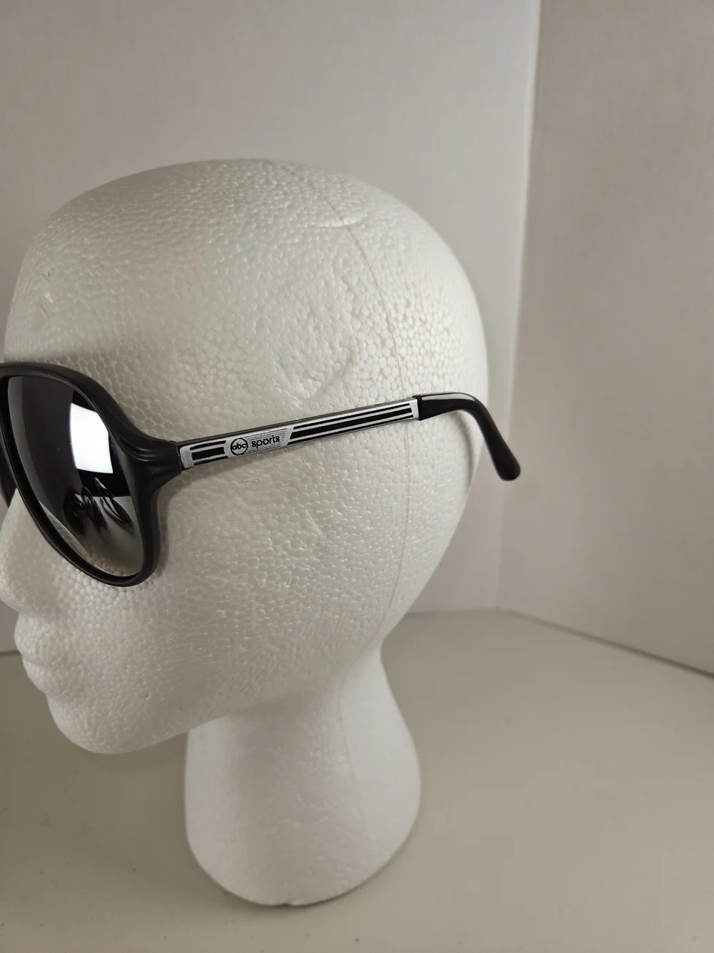 Vintage ABC Sports Men's Dark Brown Gradient Aviator Sunglasses